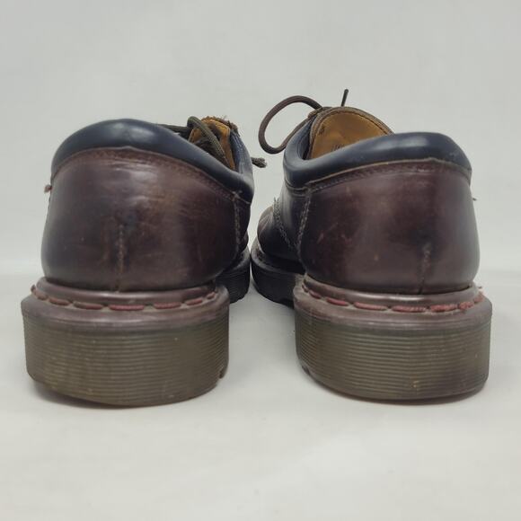 Vintage Dr. Martens Shoes Mens UK9 US10 Brown Leather 5-Eye Oxford England 8053 main image 6